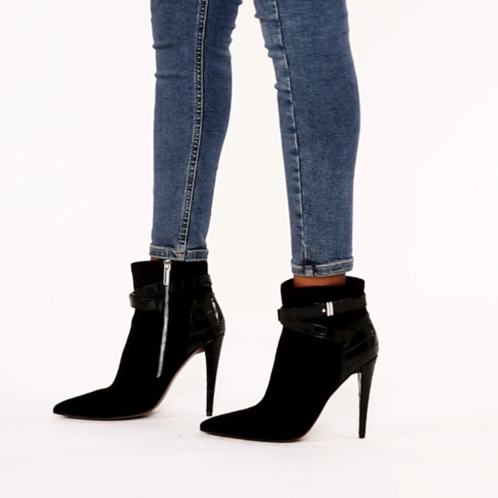 JustFab Khloelle Ankle Boots size 7.5 - Picture 2 of 9